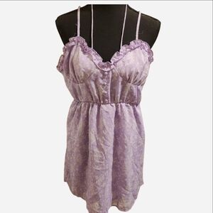 Lavender Coquette Babydoll Sundress